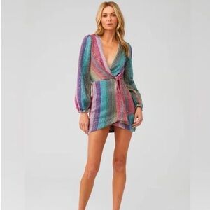 SAYLOR Debbie Dress Rainbow dress